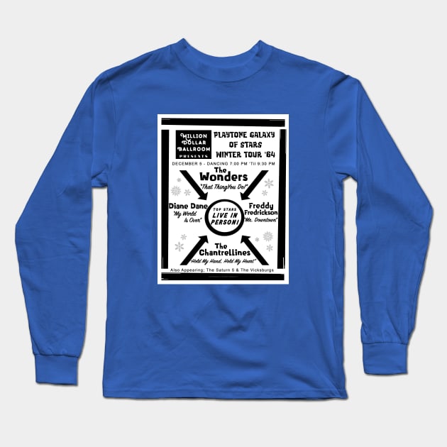 Galaxy Of Stars Winter Tour '64 Long Sleeve T-Shirt by Vandalay Industries